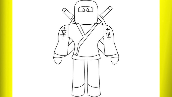 Fazer um desenho de seu personagem de roblox ou minecraft by Lucasfrrosa