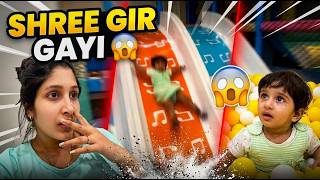 Shree Slide Se Gir Gayi ! 😱 | #rubikijourney #familyvlogs
