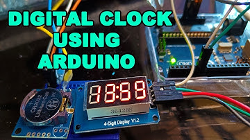 How To Make Simple Digital Clock Using Arduino - RTC Module Arduino Project
