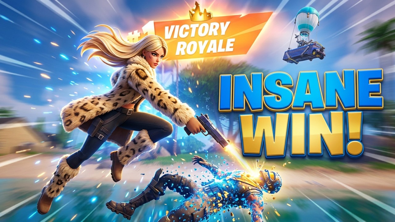 🚌 I Eliminated the LAST PLAYER… Then Took the BATTLE BUS! 👑 | Fortnite
