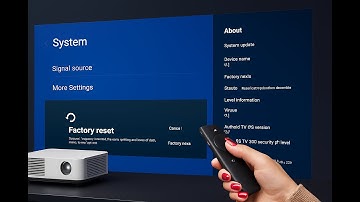 How to Factory Reset Any Projector  Erase Everything from Projector