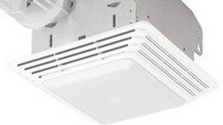 How to clean & replace light: Broan Model: 678 Exhaust Fan