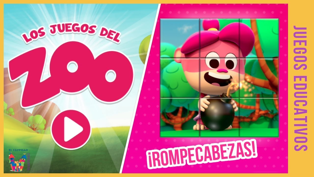 Los Juegos del - ROMPECABEZAS DE ANIMALES | Juego De Rompecabezas Para El Castillo -