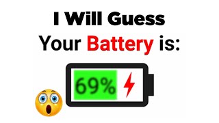 This video will Accurately Guess your Battery Percentage! | Lit up