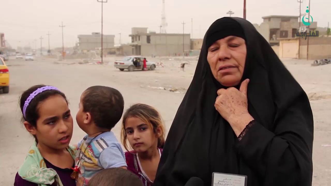 نازحون من قضاء الشرقاط شمالي تكريت يطالبون بالافراج عن ذويهم المعتقلين #قناة_الفلوجة