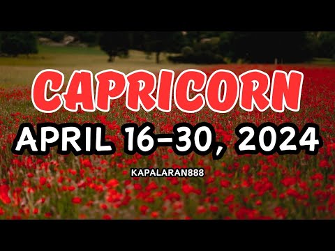 TATLONG PARAAN TUNGO SA TAGUMPAY! ♑️ CAPRICORN APRIL 16-30, 2024 General/Money/Love #KAPALARAN888