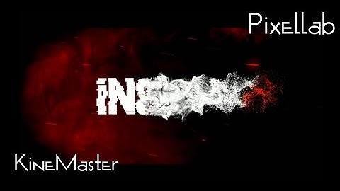 Particles Logo & Text Animation-Intro-Kinemaster&Pixellab&Tutorial