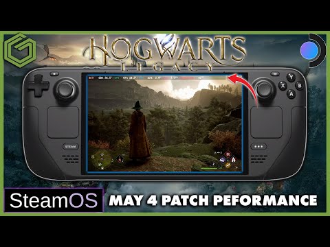 Steam Deck - Hogwarts Legacy May 4 Patch - Performance Test & A Look At Upscalers