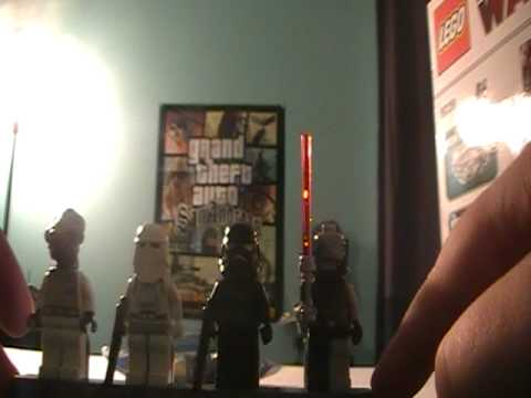 YouTube thumbnail: lego star wars magnet set review