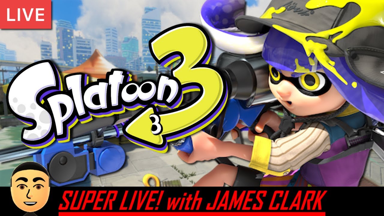 Splatoon 3 - Online Battles [11.17.22] | Super Live! with James Clark