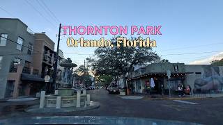 POV Drive-Through Thornton Park, Orlando, Florida | 4K | Original Audio | Unedited