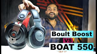 Boat 550 Vs Boult Boost Full Detailed Comparison/Mic test/Latency/Audio/Best Headphone Under 1500 screenshot 2