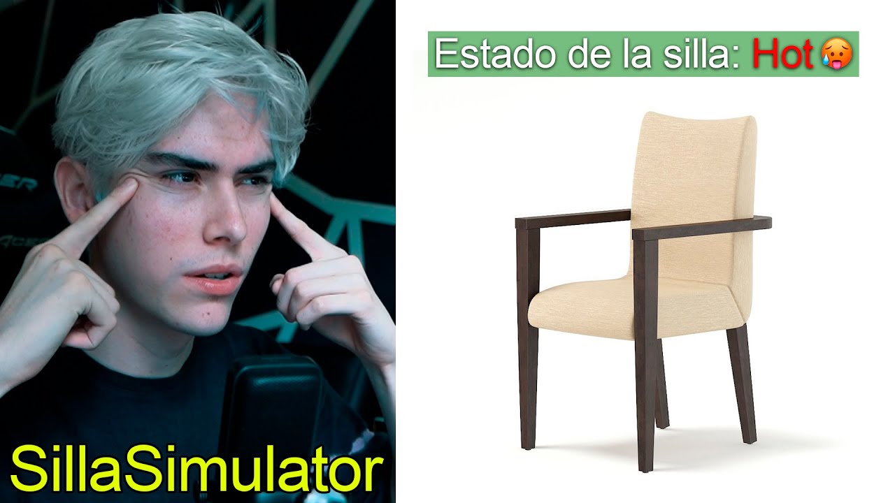 literalmente descargué un simulador de silla