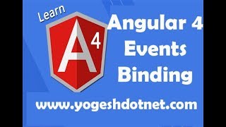 Famous angular 4 event binding | Lecture 9 | Profile