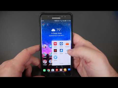 Samsung Galaxy Note 7 Nova Launcher Setup | Widgets | Wallpaper