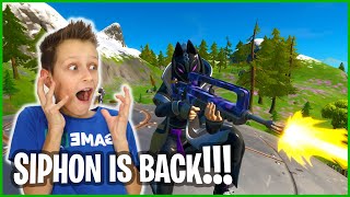 SIPHON IS BACK IN FORTNITE!!!