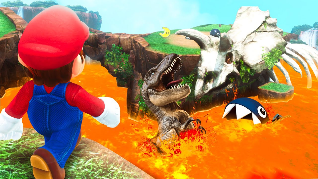 Mario Odyssey, aber LAVA steigt ÜBERALL!