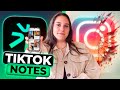 TikTok Notes - Qué Es (Nuevo Rival de Instagram)