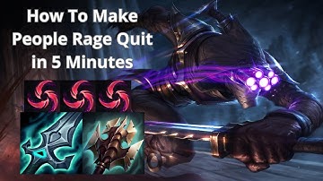 Unranked To Master With Master Yi Top - How To Make People Rage Quit in 5 Minutes