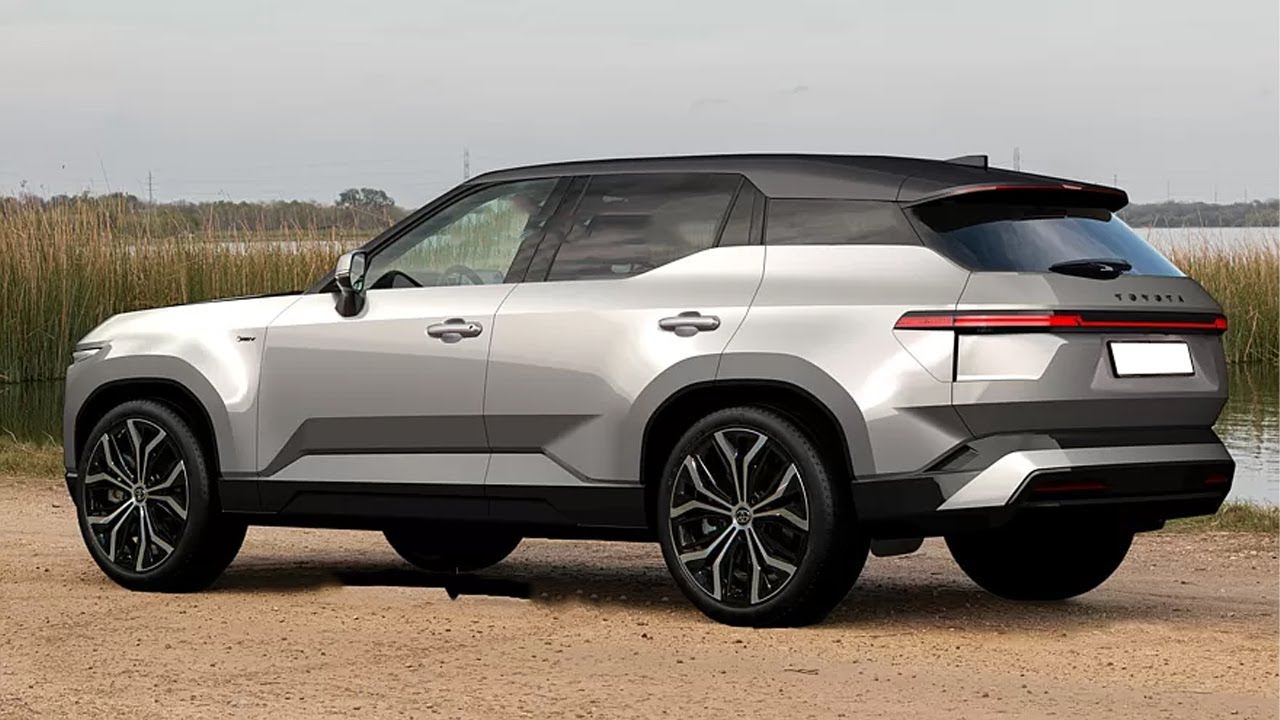 2025 Toyota Land Cruiser Se Electric Crossover, First Images. YouTube
