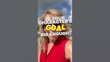 Elevate Your Writing: Hacks to Create Powerful Character Goals 🥅  #shorts #writing