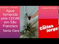 Água? Veja vídeo da qualidade da água da CEDAE em Santa Clara