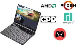 SteamDeck alternate User Interface for gaming console on Manjaro Linux using GPD WinMax 2
