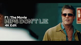 F1 The Movie Edit Hips Dont Lie Shakira Brad Pitt