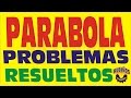 PARÁBOLA - EJERCICIOS RESUELTOS - GEOMETRÍA ANALÍTICA