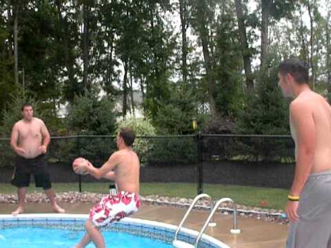 Dude Protein - awesome pool dunk number 3