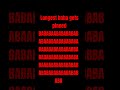longest baba gets pinned #funny #audio #memes