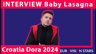 Interview with Baby Lasagna | "Rim tim tagi dim" Dora 2024 🇭🇷  Croatia Eurovision 2024