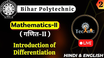 #3 Bihar Polytechnic second Semester Mathematics -II as technic