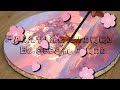 Painting Cherry Blossom Tree 🌴 On A Wooden Board |Acrylic Painting | Step by Step by Tutorial (4K)