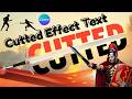 How To Create Cut Effect Text, Make A Stunning Split Effect Typography Hacks In CANVA Step By Step