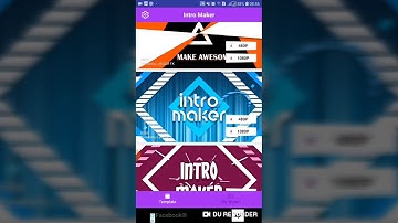 Cách làm intro trên ứng dụng Fort intro maker
