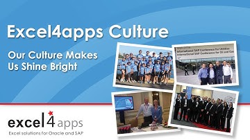 Excel4apps Culture - Core Values