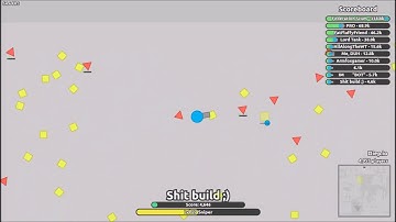 Battleship vs Teamers || Diep.io short