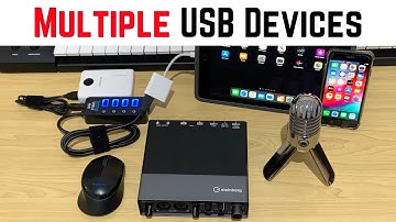 Connect MULTIPLE USB devices to an iPad/iPhone