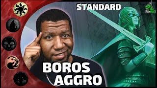 🔴⚪Is BOROS AGGRO Better Than Mono White in Standard?| Crimson Vow MTG Arena BO1 Ranked