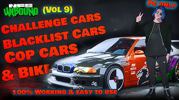 How To Unlock All Cars In NFS Unbound Using Mods Working on VOL 9 | GameIT