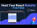 Host your React Website for FREE on GitHub Pages