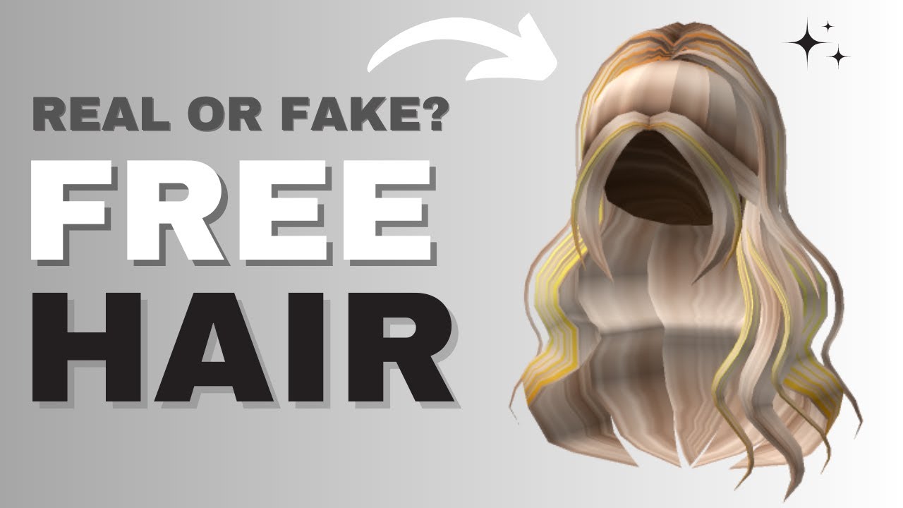 GET THIS FREE HAIR IN ROBLOX NOW! 🤩😍🥰 