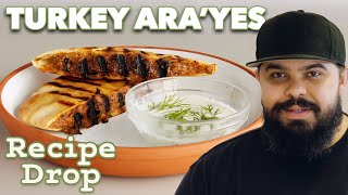 WellSpiced Turkey Ara’yes With Yogurt Dipping Sauce | Recipe Drop | Food52