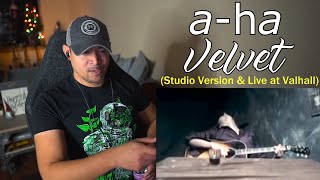 a-ha - Velvet (Studio Version & Live at Valhaal) (Reaction/Request)