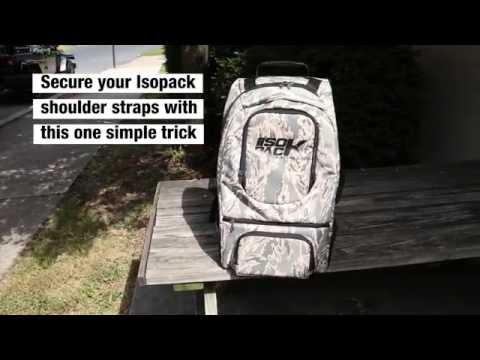 Isopack - How to lock straps in place