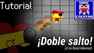 Tutorial - Como hacer un doble salto en GAME CREATOR