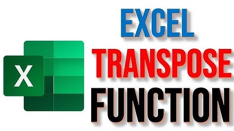 Skip Blanks and Transpose in Excel | How to Use Transpose & Skip Blanks | Excel Tutorial Part 4