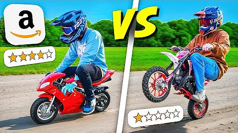 Testing The FASTEST Mini Bike vs Pocket Bike on Amazon!