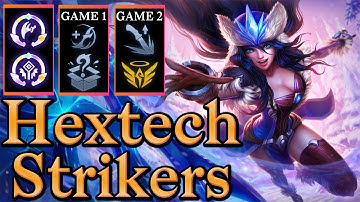 Buffing Sivir with 6 STRIKERS AND HEXTECH for theTFT SET 6.5 Guide Teamfight Tactics 12.7 Patch